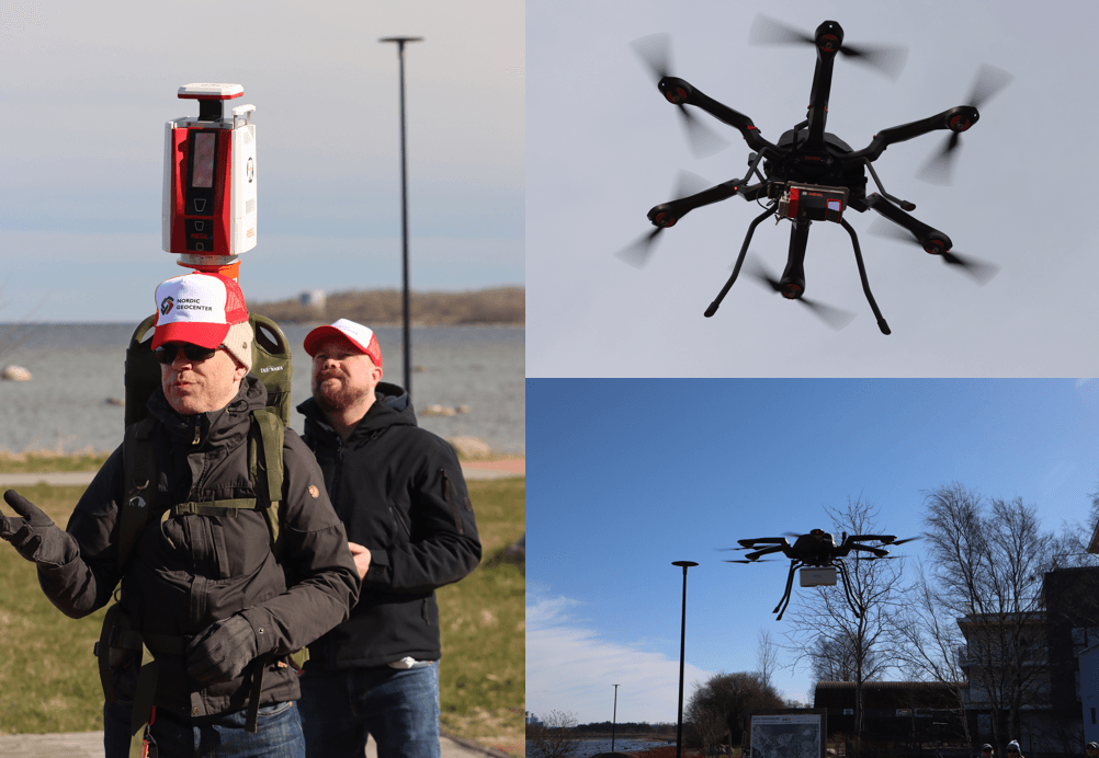 Vesistön mittausta RIEGL VUX-820-G laserskannerilla